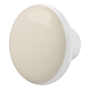 Bone White Ceramic Knob