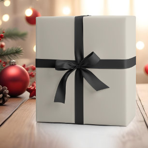 Bone White Solid Colour Classic Elegant Wrapping Paper