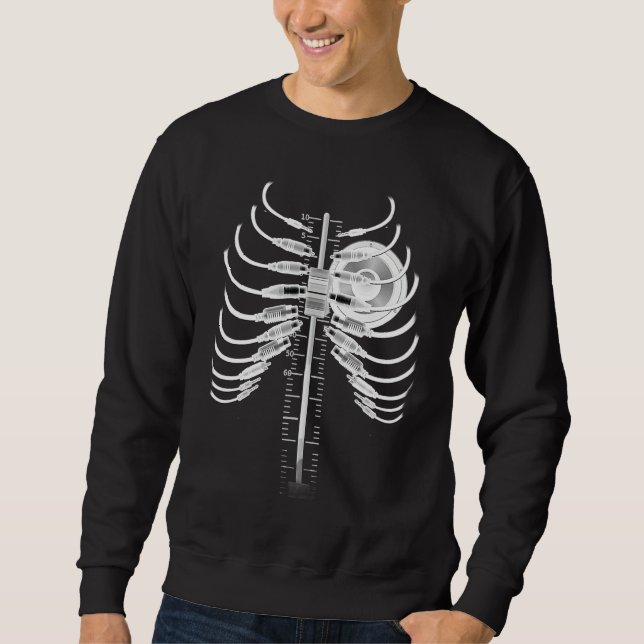 Bone wired for clay sweatshirt (Front)