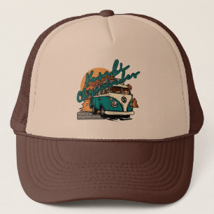 Boné with Kombi drawing Trucker Hat