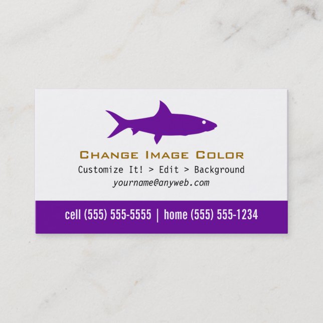 Bonefish - Personal Business Card (Front)