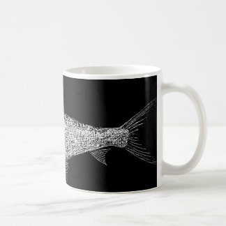 Bonefish Scratch art Coffee Mug
