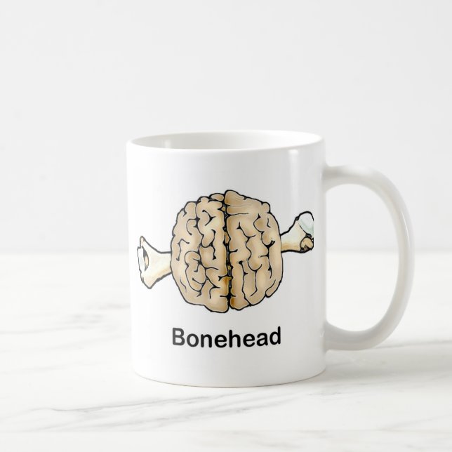 Bonehead Coffee Mug (Right)