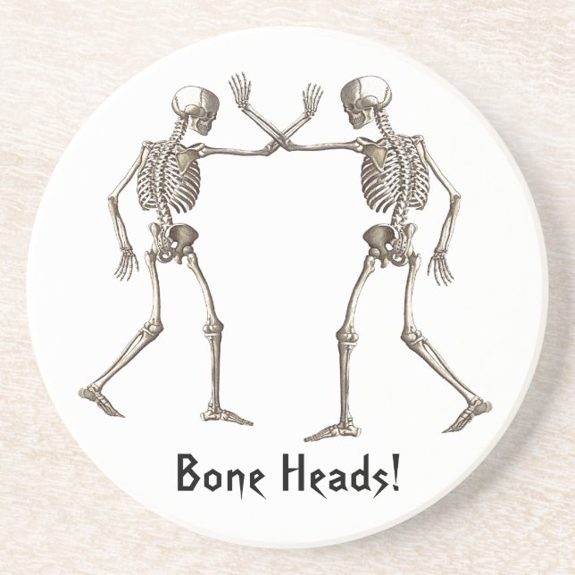 Boneheads Halloween Coaster (Front)
