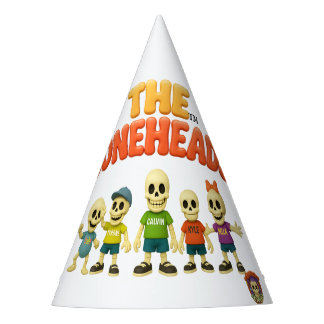 Bones Academy™ The Boneheads™ Party Hat