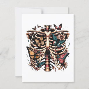 Bones and Botany Postcard