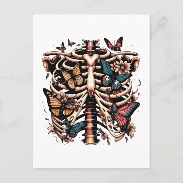 Bones and Botany  Postcard (Front)