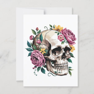 Bones and Botany Postcard