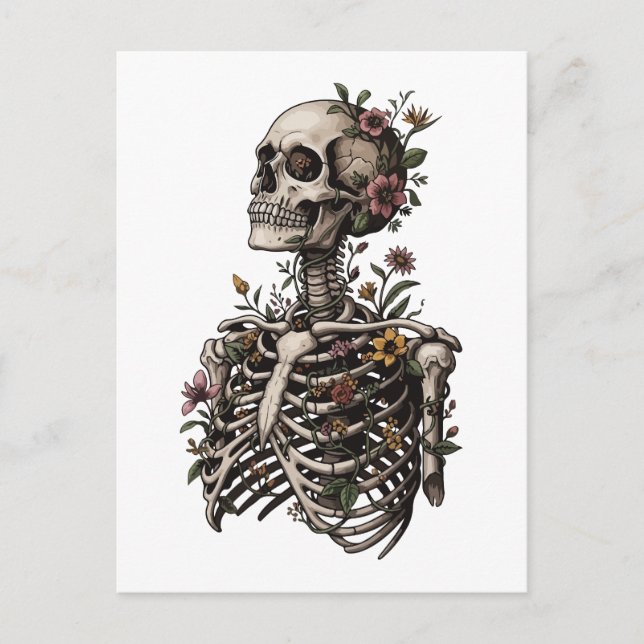 Bones and Botany  Postcard (Front)