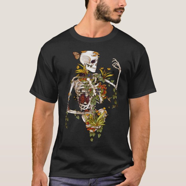 Bones And Botany T-Shirt (Front)