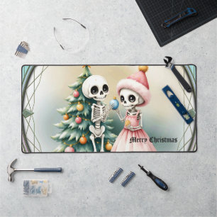 Bones, baubles, and a bit of magic desk mat