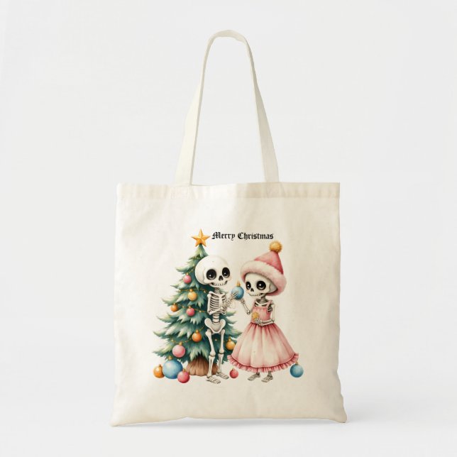 Bones, baubles, and a bit of magic  tote bag (Front)