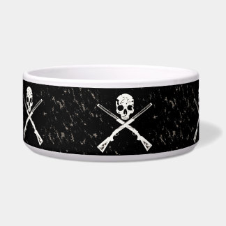 Bones & Guns Dog Bowl