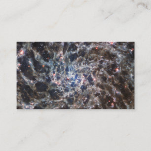 Bones of Galaxy IC5332 from JWST Business Card