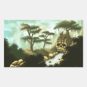 bones of giants rectangular sticker