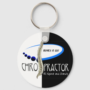 BONES R US CHIROPRACTOR -ALL SPINE AND DANDY KEY RING