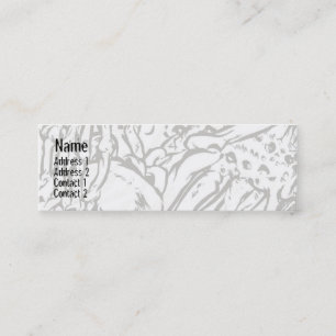 Bones - Skinny Mini Business Card