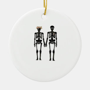 Boney Love - Till Death Do Us Ceramic Ornament