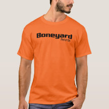 Boneyard Records T-Shirt (Orange)