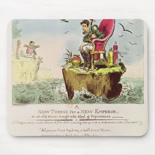 Boney's Elba Chair, published by S. Knight Mouse Pad (Front)