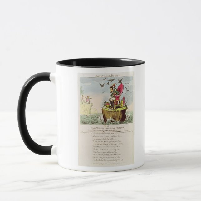 Boney's Elba Chair, published by S. Knight Mug (Left)