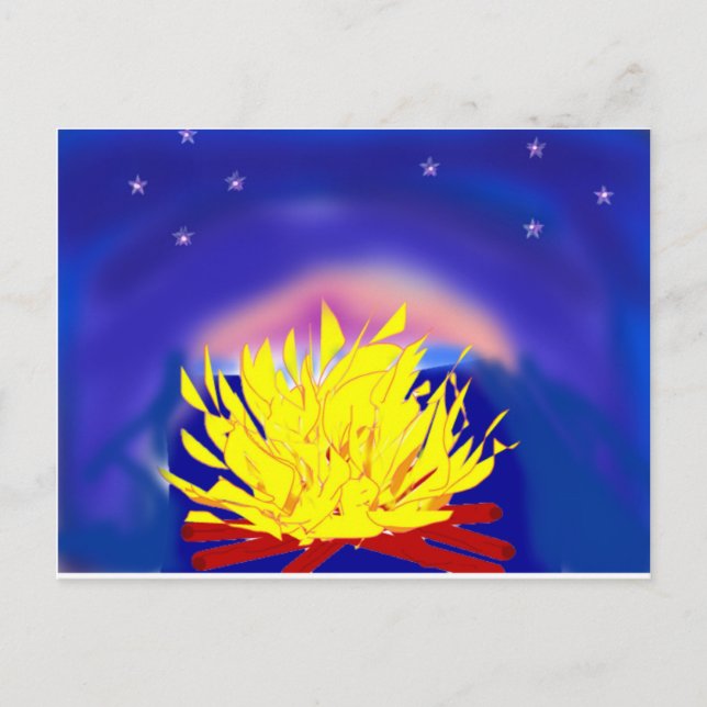 bonfire 1 postcard (Front)