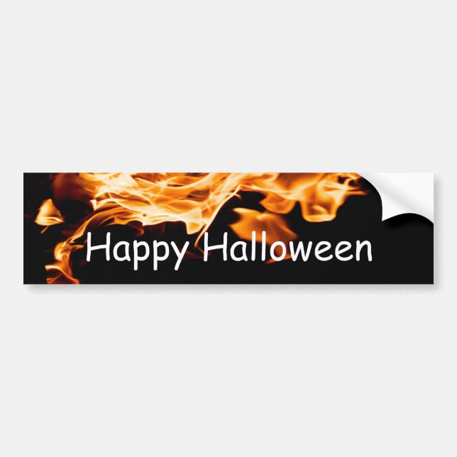 Bonfire Bumper Sticker (Front)