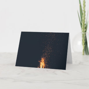 bonfire card