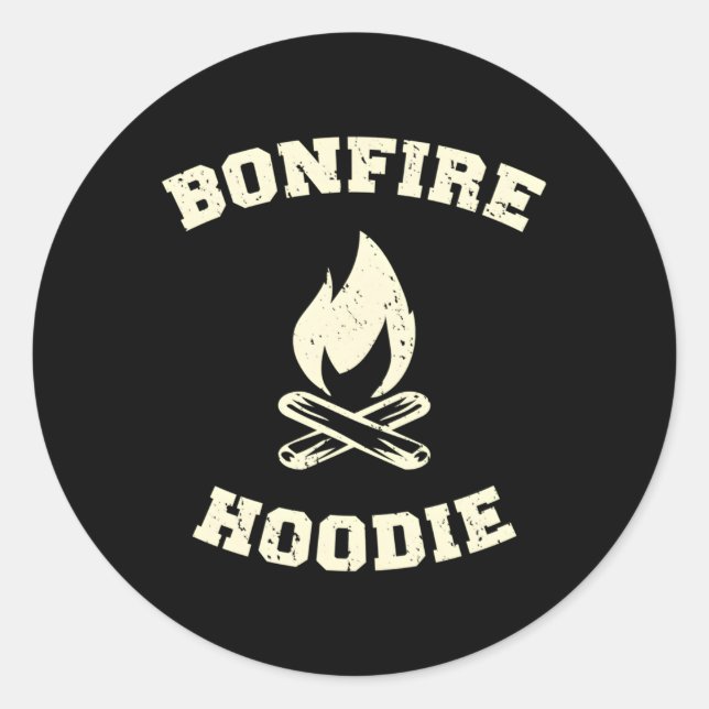 Bonfire Classic Round Sticker (Front)
