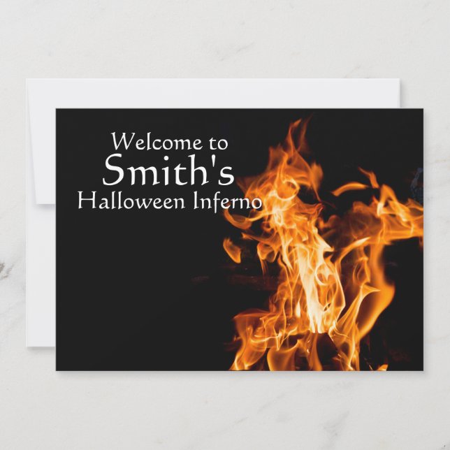 Bonfire Invitation (Front)