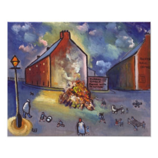 (Bonfire night Photo print)