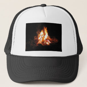 BonFire Party Bon Bonne Fire Trucker Hat