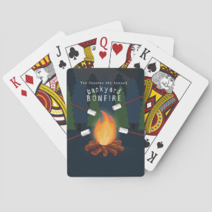 Bonfire Party Playing Cards