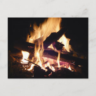 Bonfire Postcard