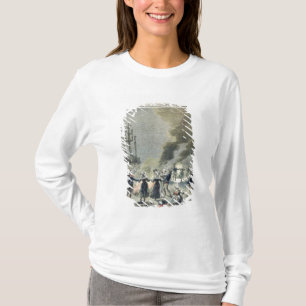 Bonfires lit to celebrate the summer solstice in T-Shirt