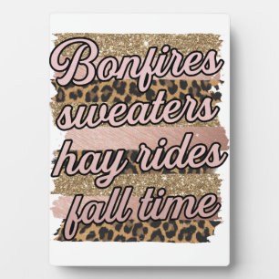 Bonfires Plaque
