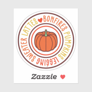 Bonfires Pumpkins Leggings Sweater Lattes Autumn
