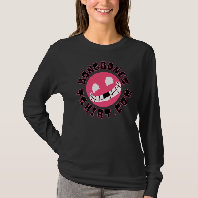 Bong Bones Com T-Shirt (Front)
