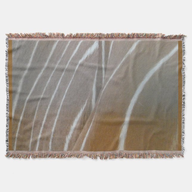 Bongo Antelope Skin Pattern Blanket (Front)