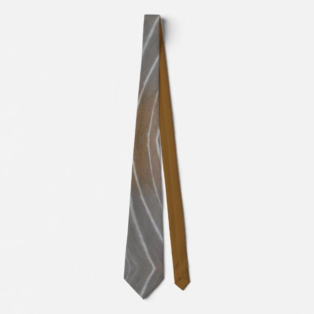 Bongo Antelope Skin Pattern Neck Tie (Front)