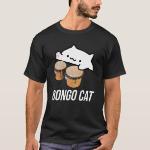 bongo cat meme tshirt with a cute bongo cat 1