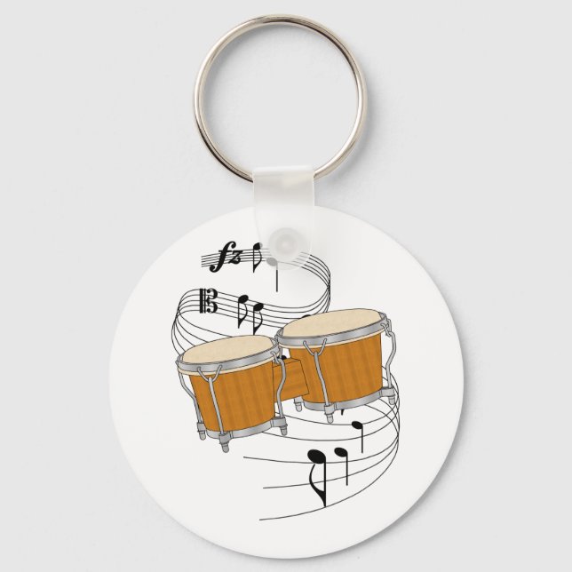 Bongos Key Ring (Front)