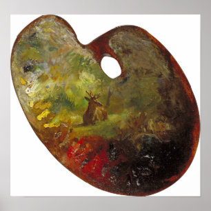 Bonheur - Artist's Palette Poster