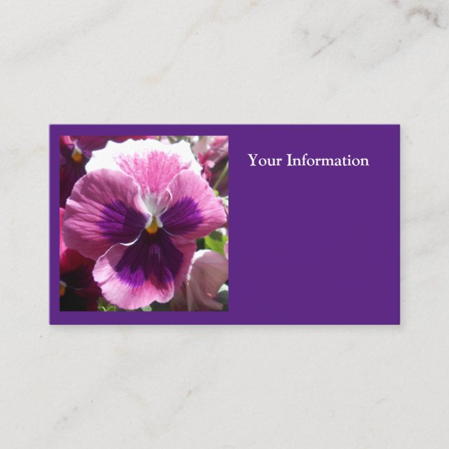 Bonheur Business Card (Front)