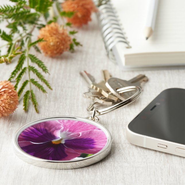 Bonheur Key Ring (Side)