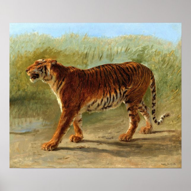 Bonheur - Royal Tiger Of The March Poster (Front)