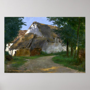 Bonheur - The Farm At The Entrance Of The Wood Poster