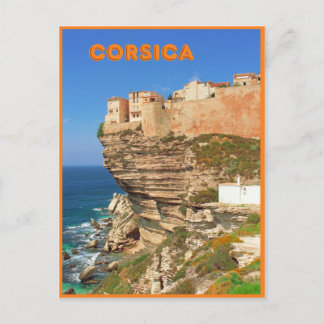 Bonifacio, Corsica, France Postcard