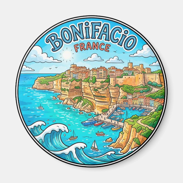 Bonifacio France Magnet (Front)