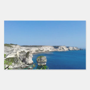 Bonifacio in Corsica Rectangular Sticker